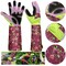 Thorn Proof Garden Gauntlet Long Gloves Digging Planting Pruning Tools Lawn Care